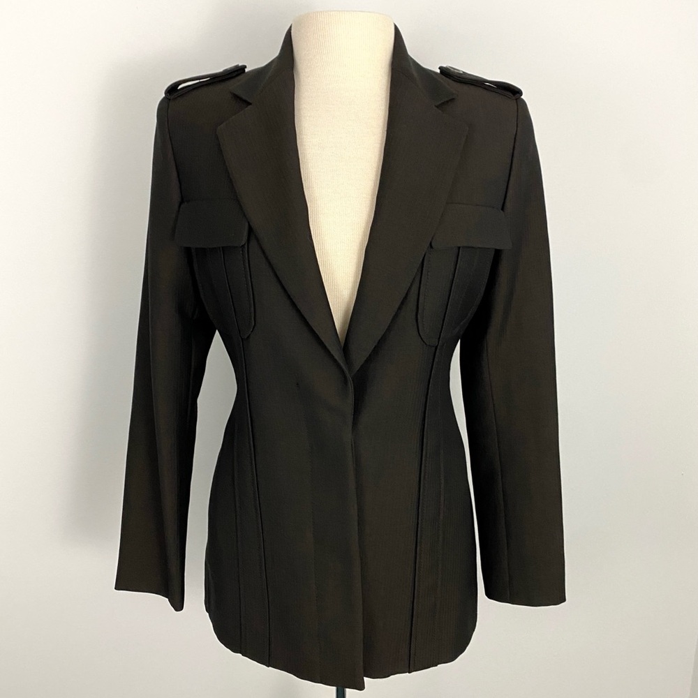 Gucci size EU 40 / US 2 Brown Wool and Silk Blazer